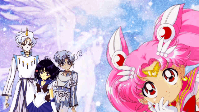 Chibiusa Rini GIF - Chibiusa Rini Hotaru GIFs